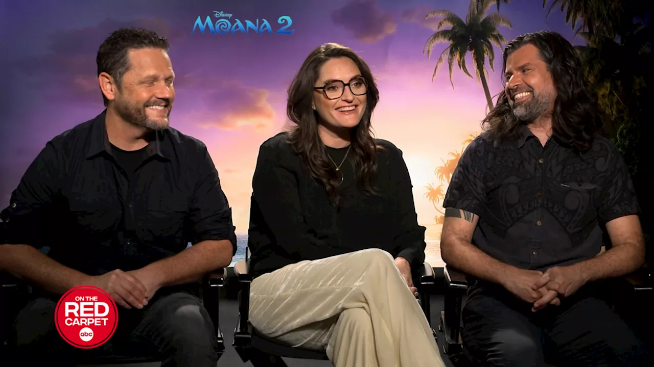 'Moana 2' directors took inspiration from own families in creating Moana's new little sister Simea