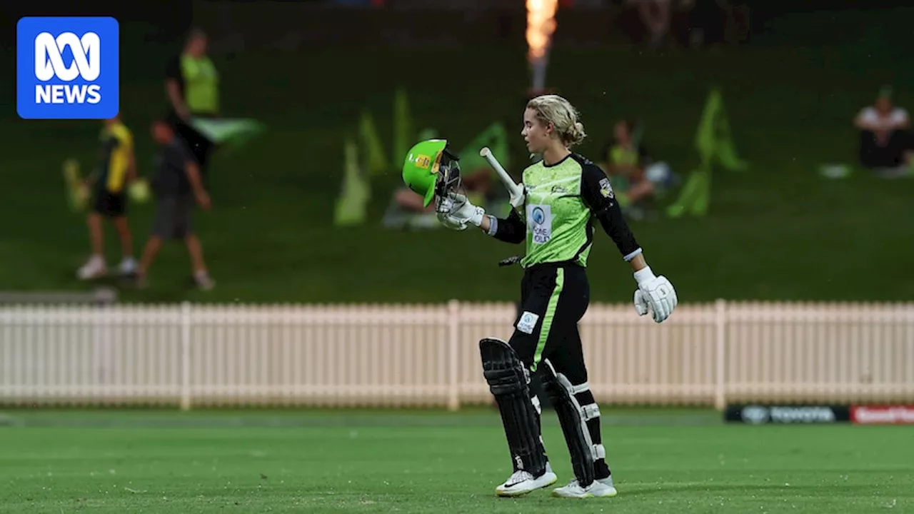 Sydney Thunder Clinches Knockout Win Over Hobart Hurricanes, Heads to Grand Final Qualifier