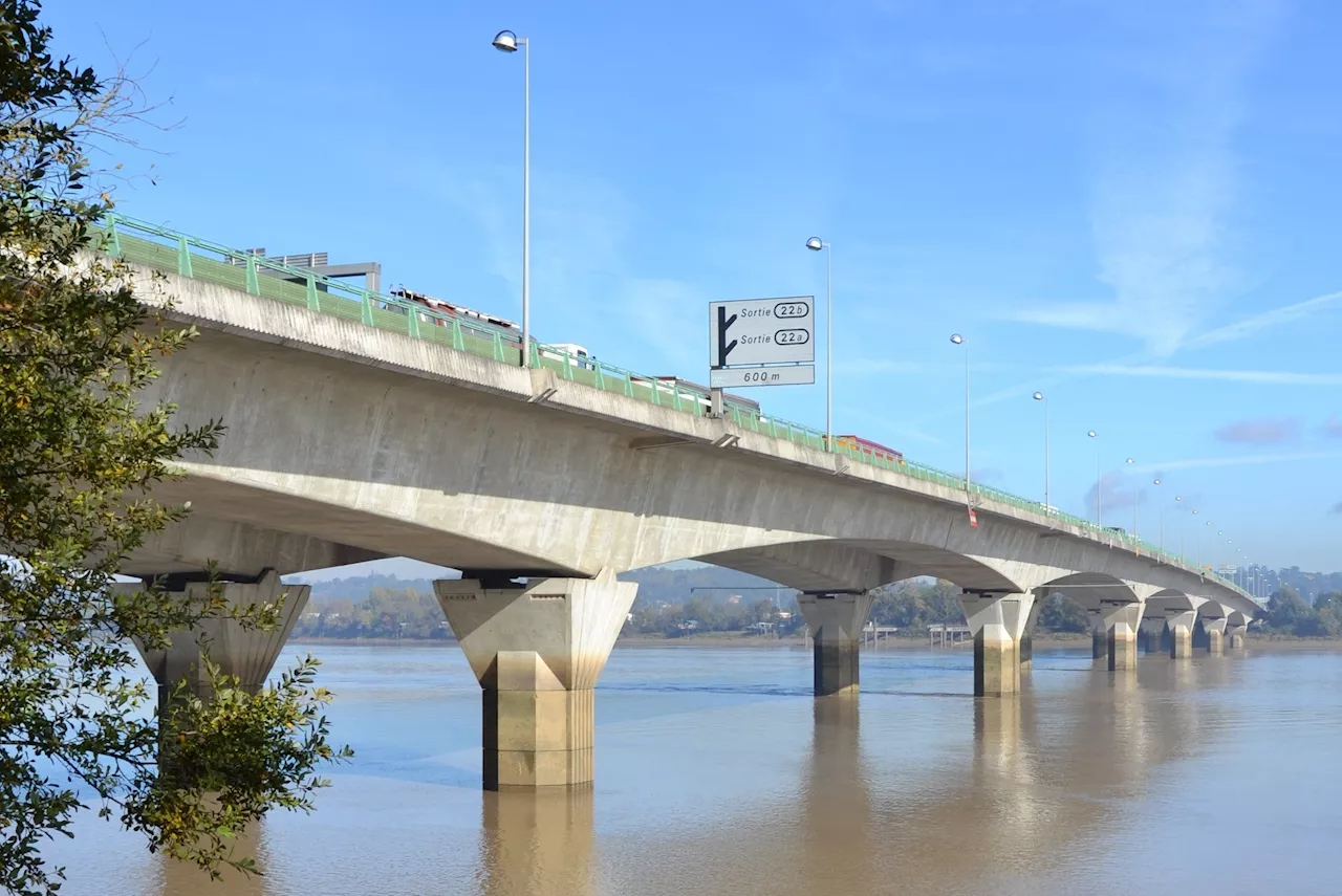 Rocade de Bordeaux : des travaux d'aménagement cyclable vont bientôt démarrer sur le pont François-Mitterrand