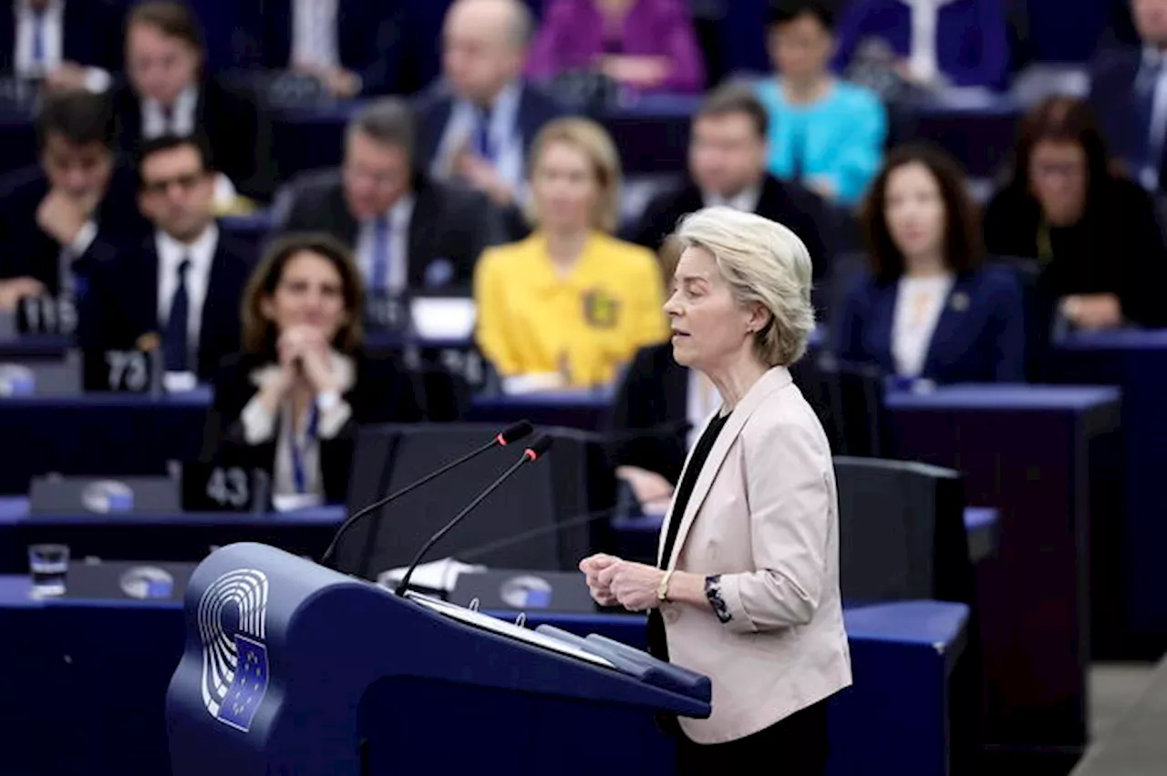 La conferenza stampa di Metsola e Von der Leyen