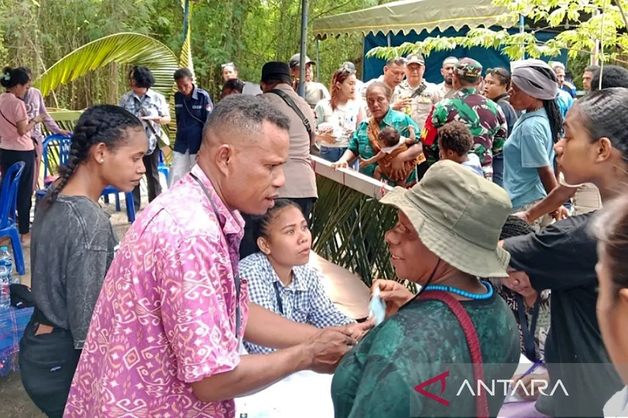 690 Personel Linmas Dikerahkan Untuk Mengamankan Pilkada di Biak Numfor