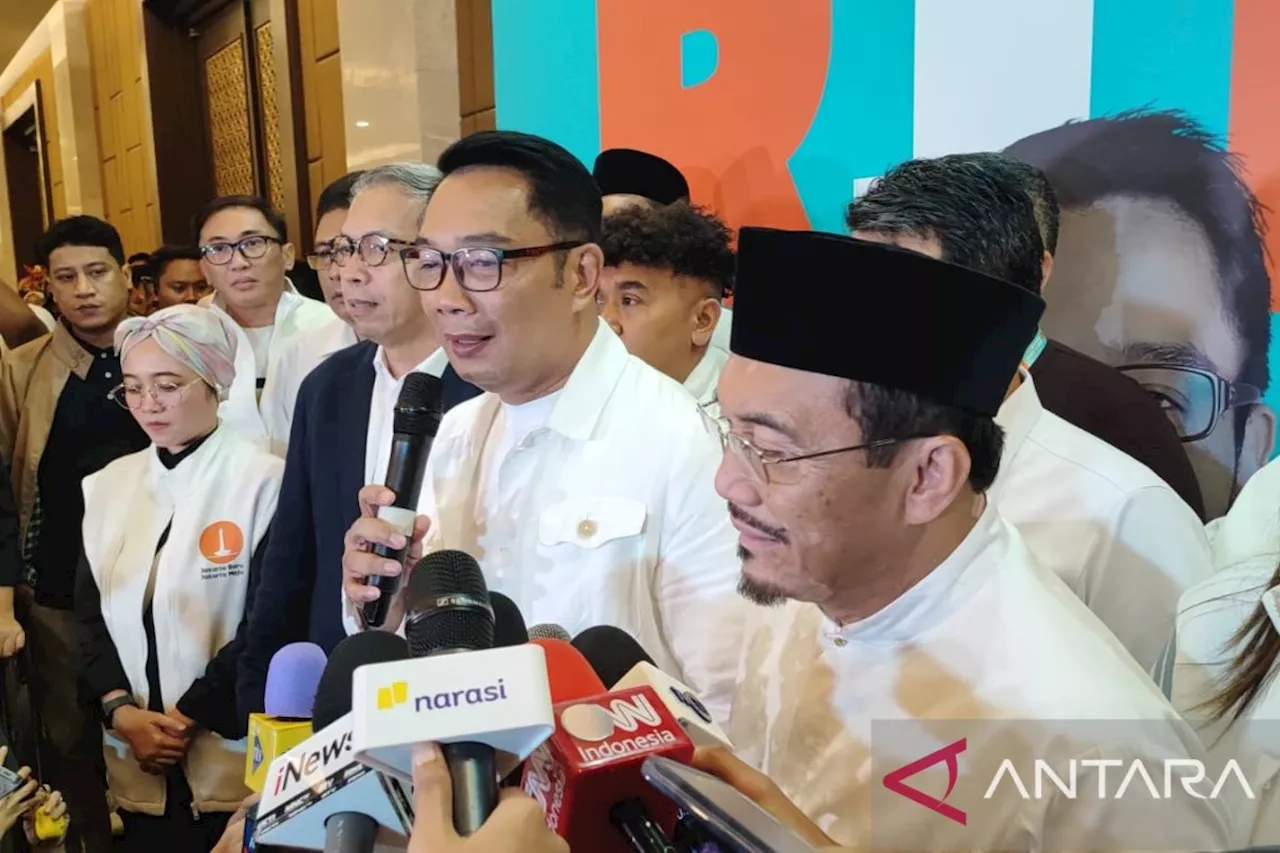 Ridwan Kamil Meminta Pendukungnya Tetap Semangat Jika Pilkada Jakarta Membutuhkan Putaran Kedua