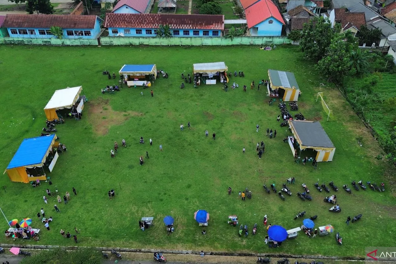 Satu lokasi terdapat enam TPS di Pasuruan Lampung Selatan