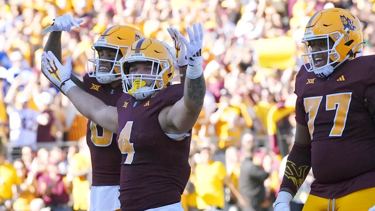 No. 14 Arizona State has extra incentive vs rival Arizona for possible spot in Big 12 title game