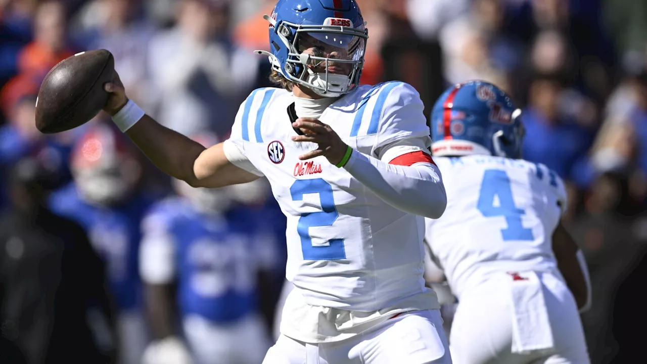 No. 15 Ole Miss hosts Mississippi State in Egg Bowl still nursing slim playoff hopes