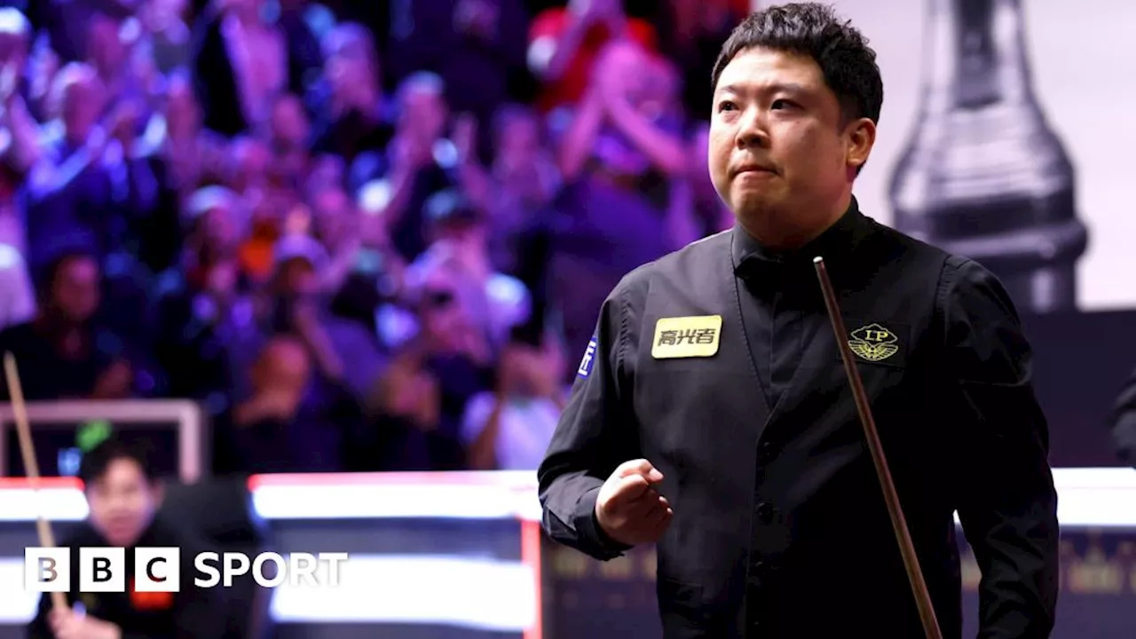 Zhang Anda makes maximum 147 break at UK Championship