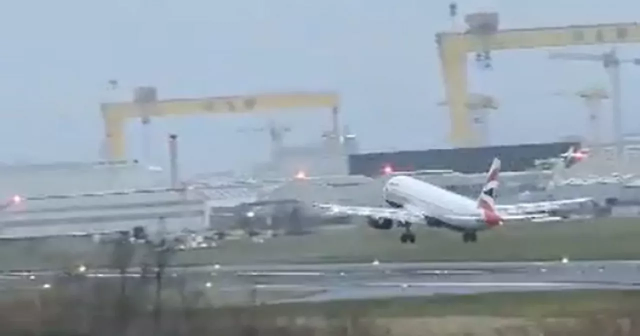 Flights Cancelled and Diverted at Belfast City Airport Due to Weather