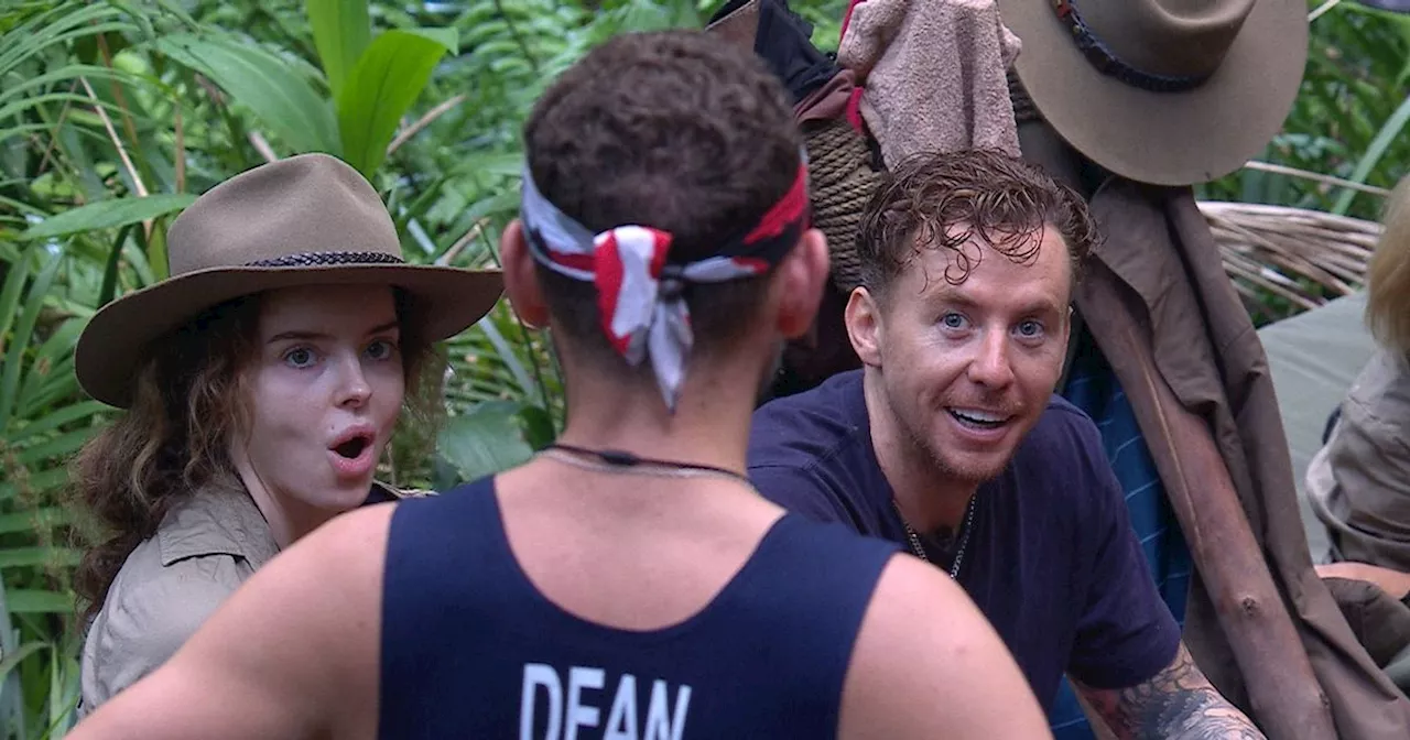 I'm A Celeb's Dean taken aback by Danny's four-word swipe