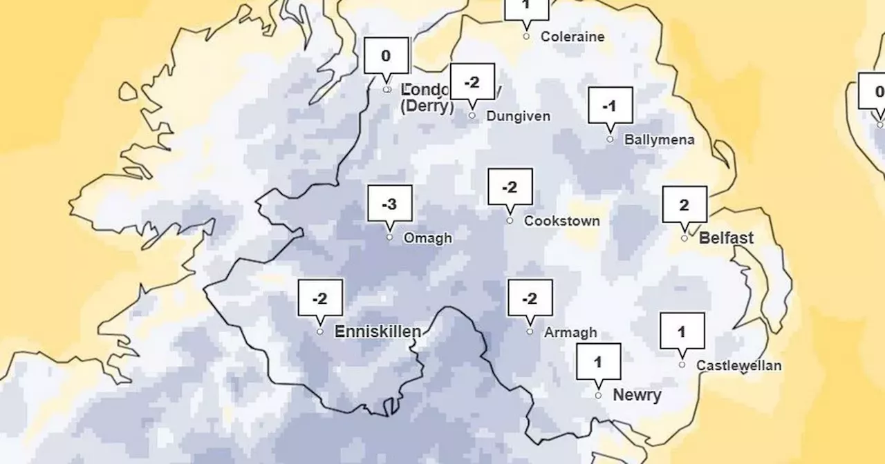 Met Office issue yellow weather warning for NI as temperatures set to drop