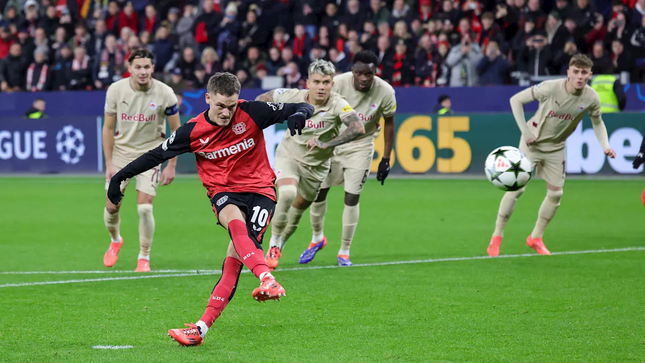 Florian Wirtz (21) Zaubert Bayer Leverkusen gegen RB Salzburg