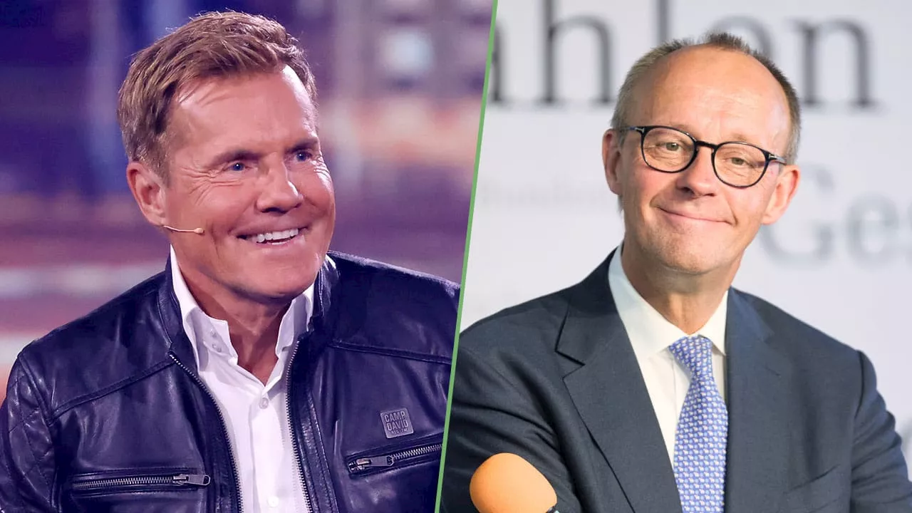 TV-Star Dieter Bohlen erhält Anruf von CDU-Chef Merz