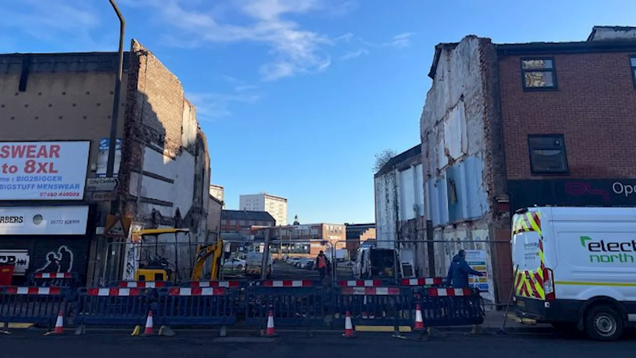 Church Street fire demolition takes down whole building due to safety fears