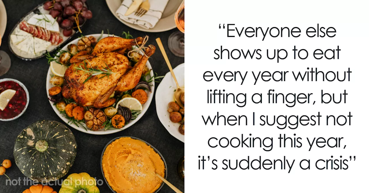 Mom Declares She's Had Enough of Thanksgiving Host Responsibilities