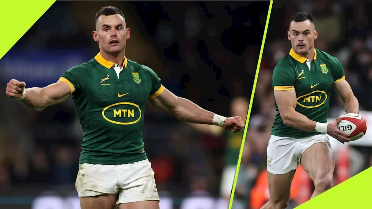 Rugby World Cup Champion Jesse Kriel Celebrates Successful Month With the Springboks