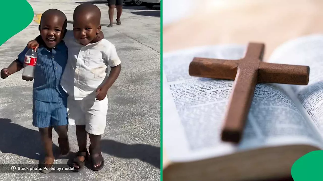 “This Is God”: Adorable Toddlers Deliver Church Sermon Inside KFC, Winning Hearts Online