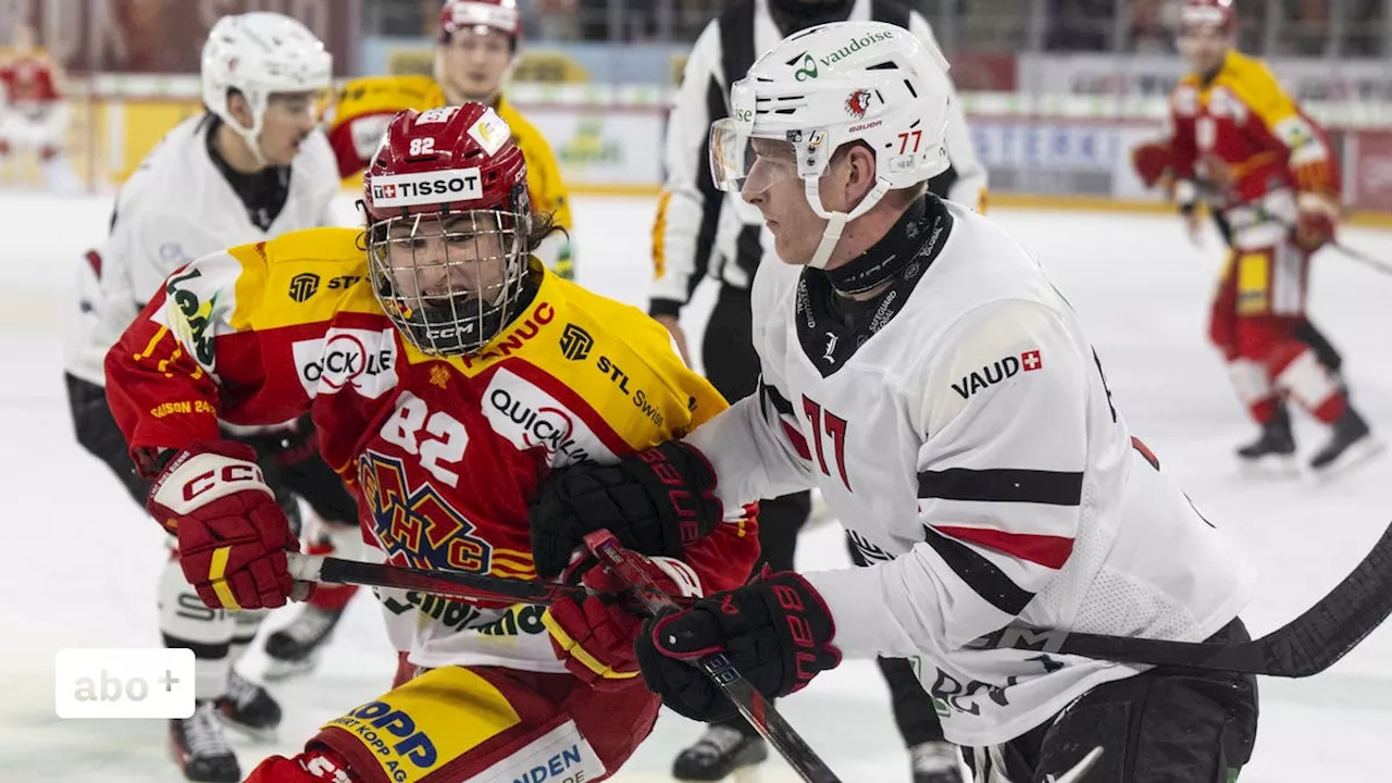 15-Jähriger Jonah Neuenschwander Debutiert in der Höchsten Schweizer Eishockeyliga