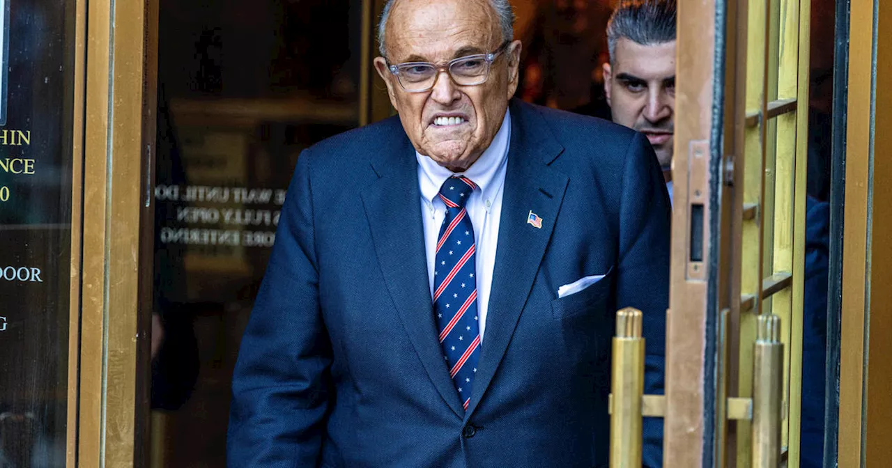 Rudy Giuliani Appears in Court Facing $148M Defamation Payment