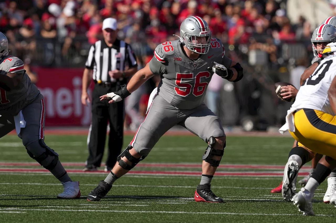 Ohio State found a center to help beat Michigan — instead, he’ll be watching from the sidelines