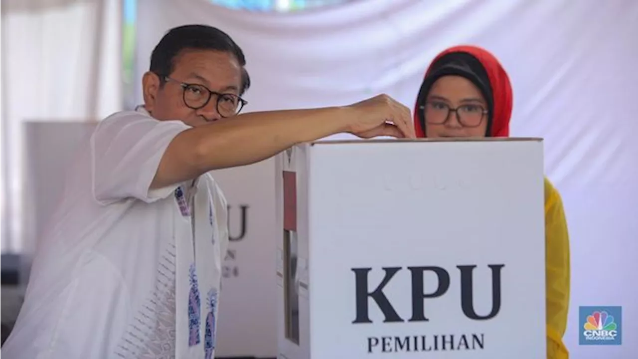 Calon Gubernur Jakarta Pramono Anung Memilih Pada Pilkada Serentak 2024