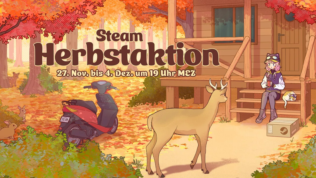 Steam Autumn Sale: Angebote für Spiele, das Steam Deck* und die Steam Awards