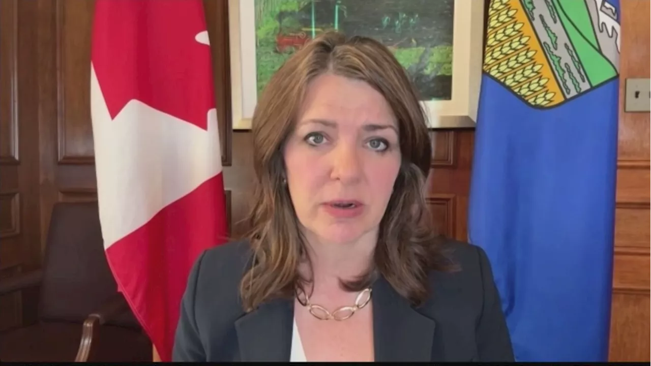 'We need to address those issues': Alberta Premier Danielle Smith won't denounce Trump tariff threat