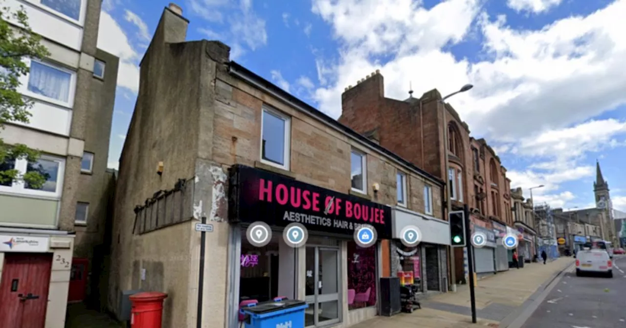 Two flats and commercial units on the market in Wishaw town centre