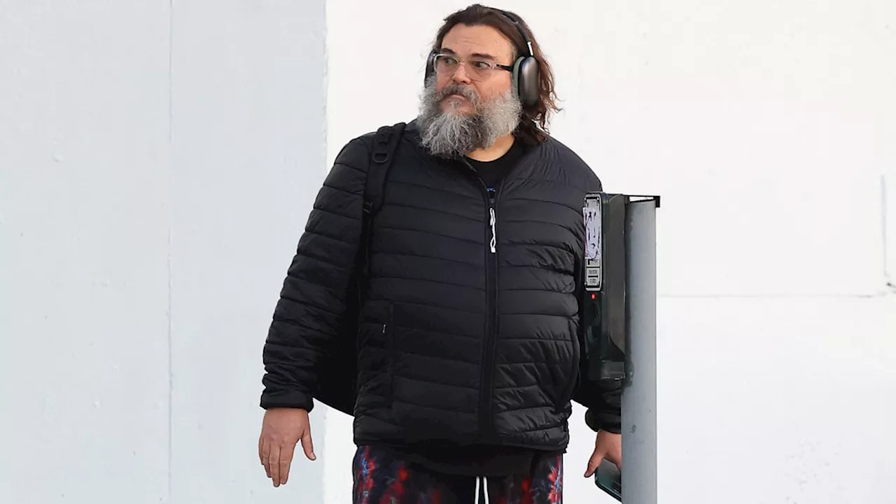 Jack Black Spotted in Tie-Dye Shorts Near His $5.9M LA Home, Laments Teenage Sons' 'Uncool' Rejection