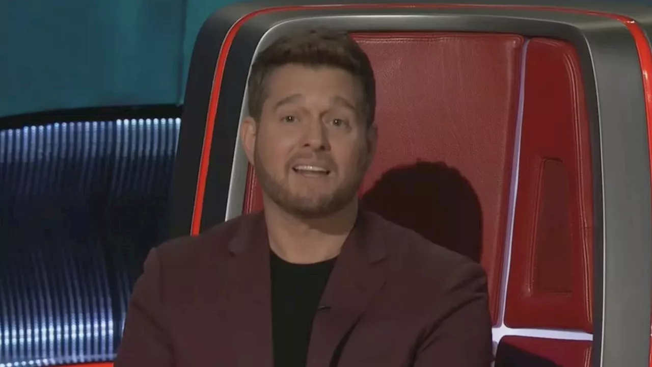 Michael Bublé in Tears After Sloane Simon's Emotional Performance on The Voice