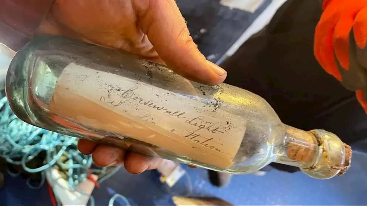 Engineers Find 132-Year-Old Message in a Bottle Inside Scottish Lighthouse