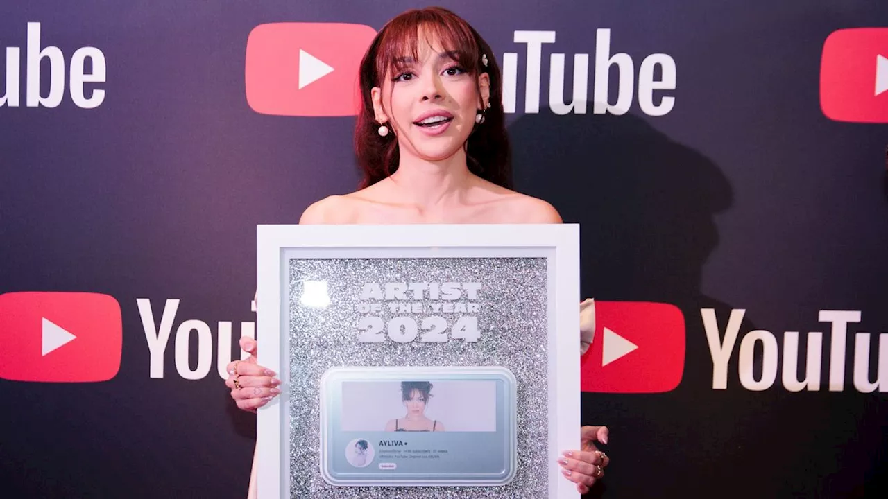 Ayliva erhält YouTube-Auszeichnung für erfolgreichste Musikvideo 2024