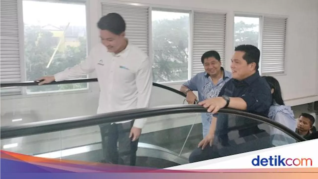 Didampingi Erick Thohir, Ara Tengok Hunian Nempel Stasiun di Margonda-Manggarai