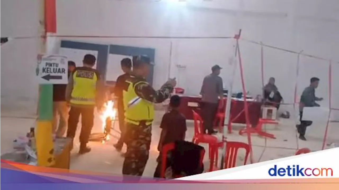 Heboh TPS di Sungai Penuh Terbakar, Polisi Cek Lokasi