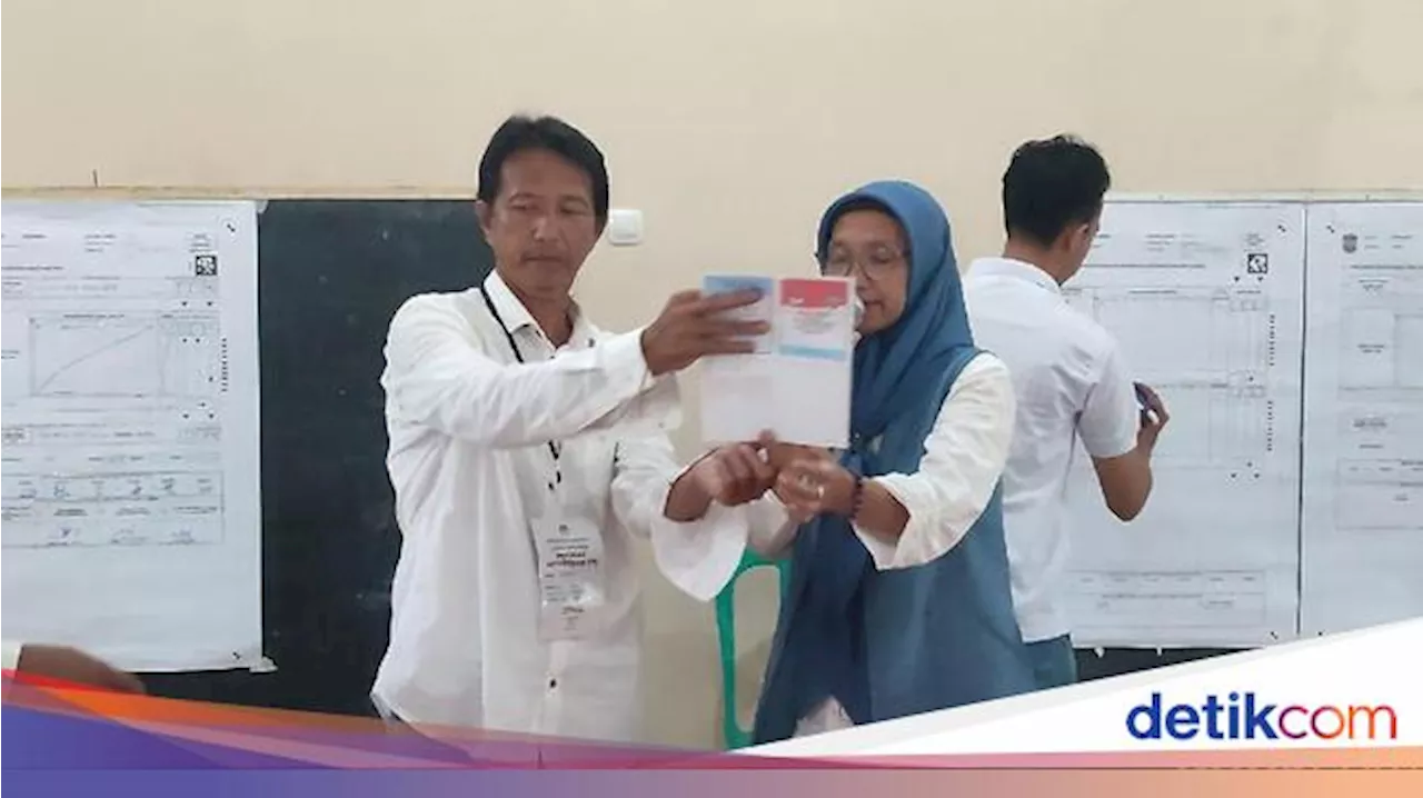 Lawan Kotak Kosong, Cabup Ciamis Herdiat Menang di Tempatnya Nyoblos