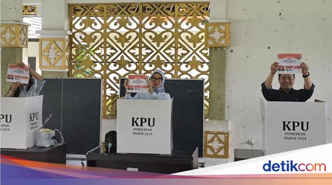 Nyoblos Bareng Istri-Anak di Lombok Tengah, Iqbal: Rasanya Plong Sekali