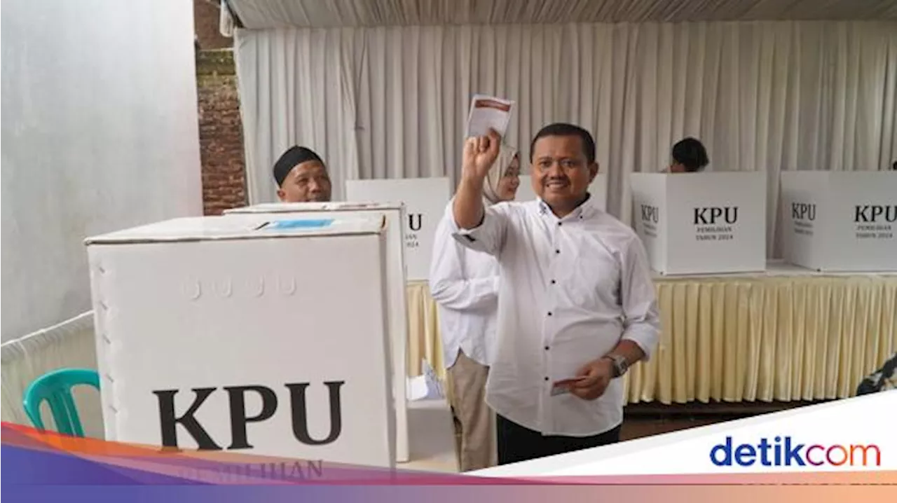 Pesan Cabup Sumedang Dony Ahmad Munir Usai Pencoblosan