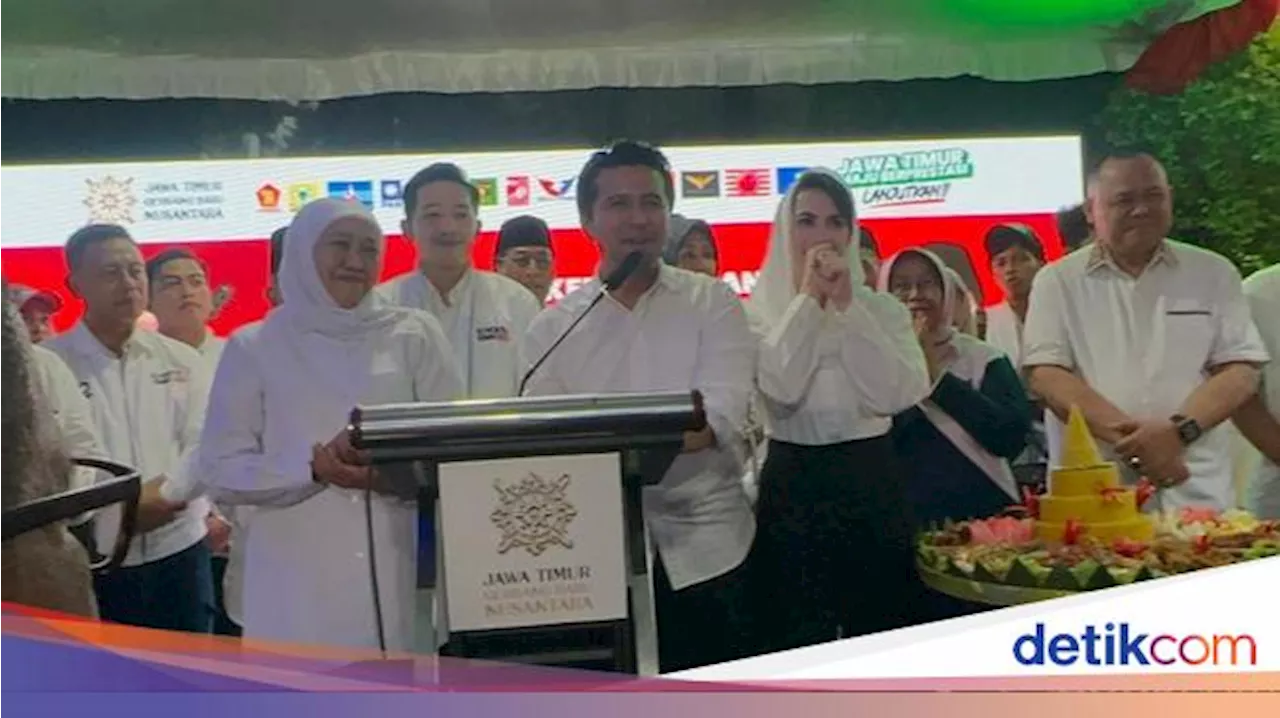 Pidato Emil Dardak di Depan Pendukung: Jaga Suara Khofifah-Emil!