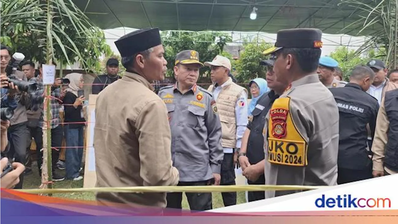 Saat Pj Gubernur Sumsel Pantau dan Pastikan Kelancaran Pemungutan Suara