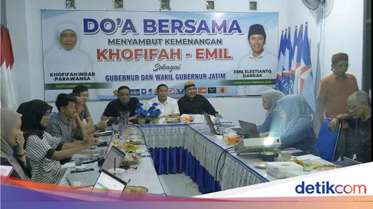 Tim Pemenangan Khofifah-Emil Klaim Menang di Semua Kecamatan Trenggalek