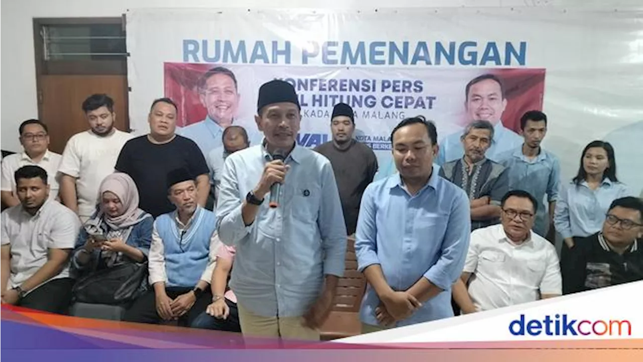 WALI Unggul 49,44 Persen dalam Quick Count Pilwali Malang