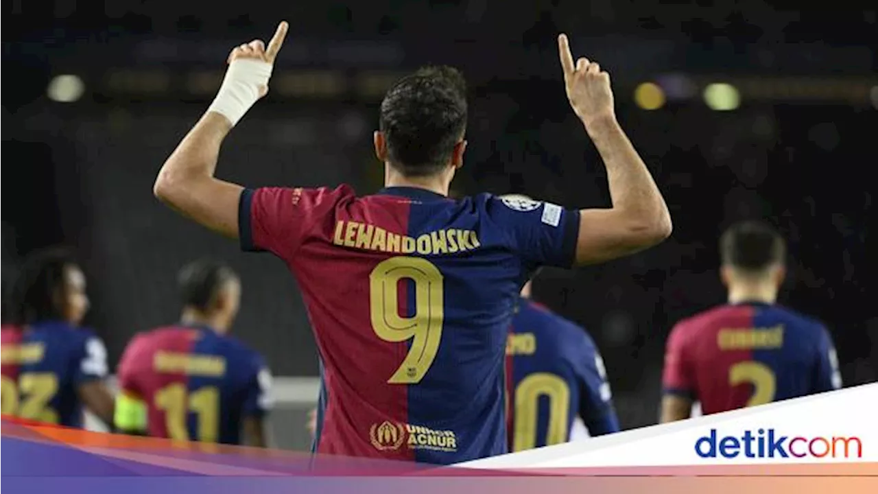 Lewandowski Lewati 100 Gol, Masuk Daftar Elite Liga Champions