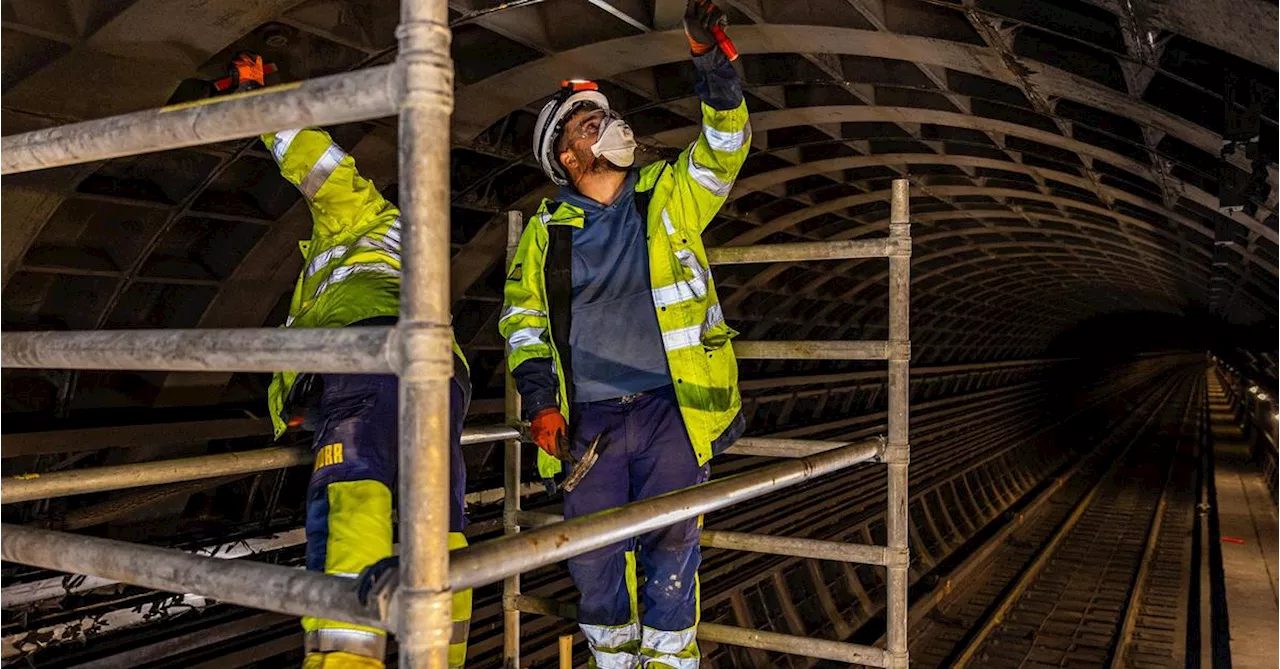 U-Bahn Werktags Reparationen: Wiedereröffnung hoffentlich früher als geplant