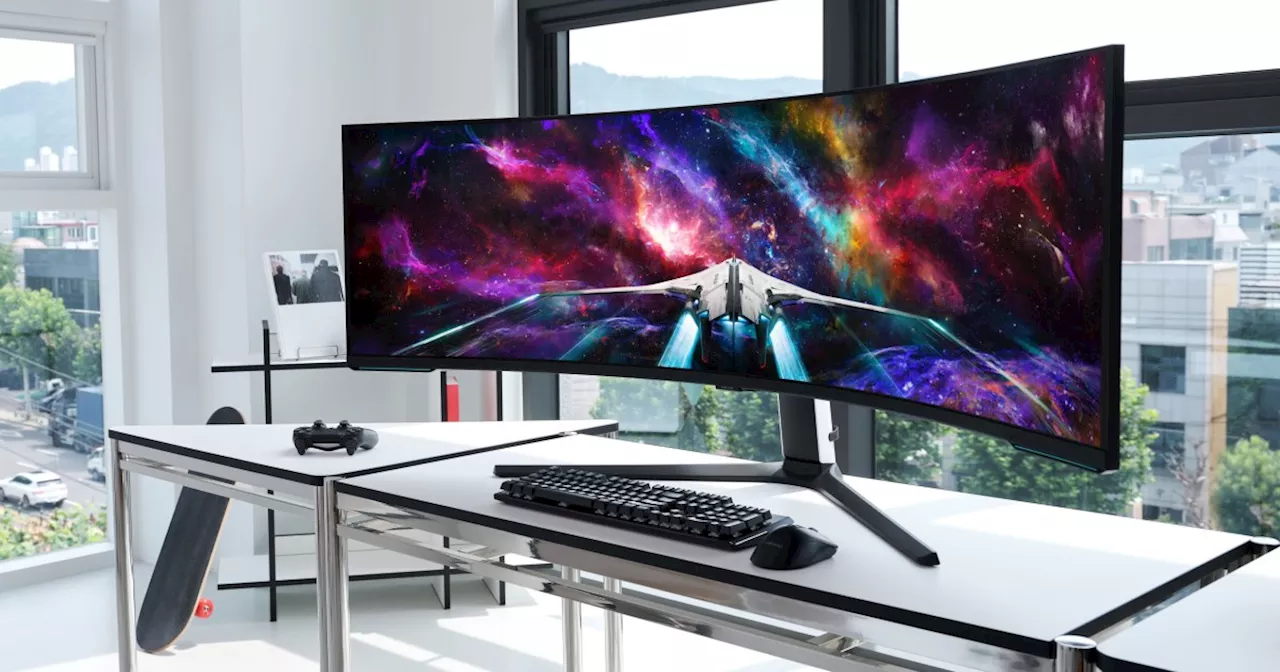 The huge Samsung G9 Gaming Monitor is $1,230 off, but it’s still not cheap