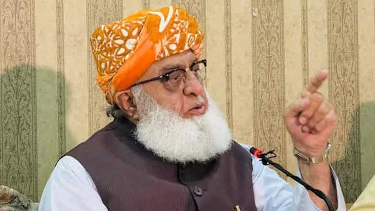 Present political situation is due to Feb 8 elections: JUI-F chief