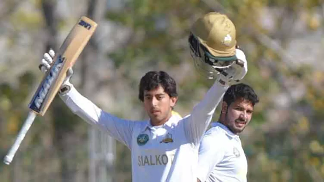 Quaid-e-Azam Trophy: Azan's career-best knock puts Sialkot in driving seat