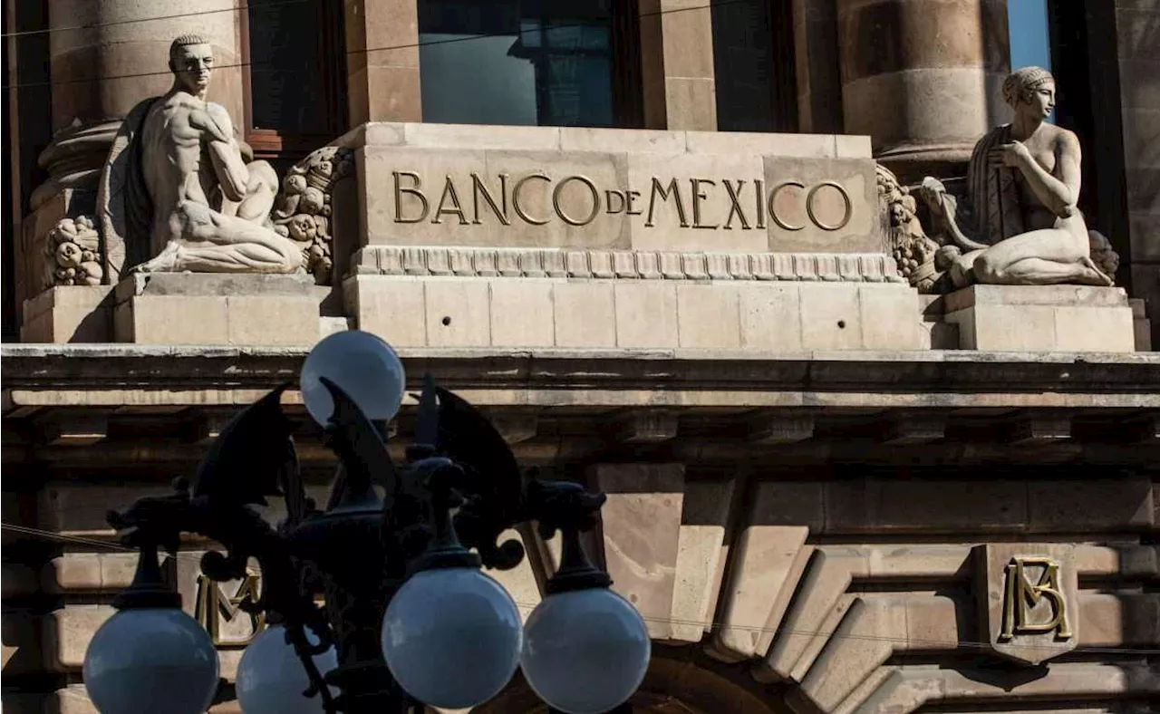 PIB se estancará en 1.5% el próximo año: Banxico; prevé impacto del déficit fiscal y por política comercial de EU