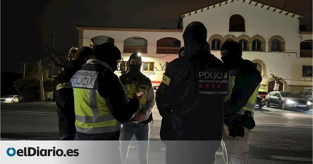 Macrooperativo de Mossos y Policía Nacional en Barcelona contra el tráfico de personas y de droga