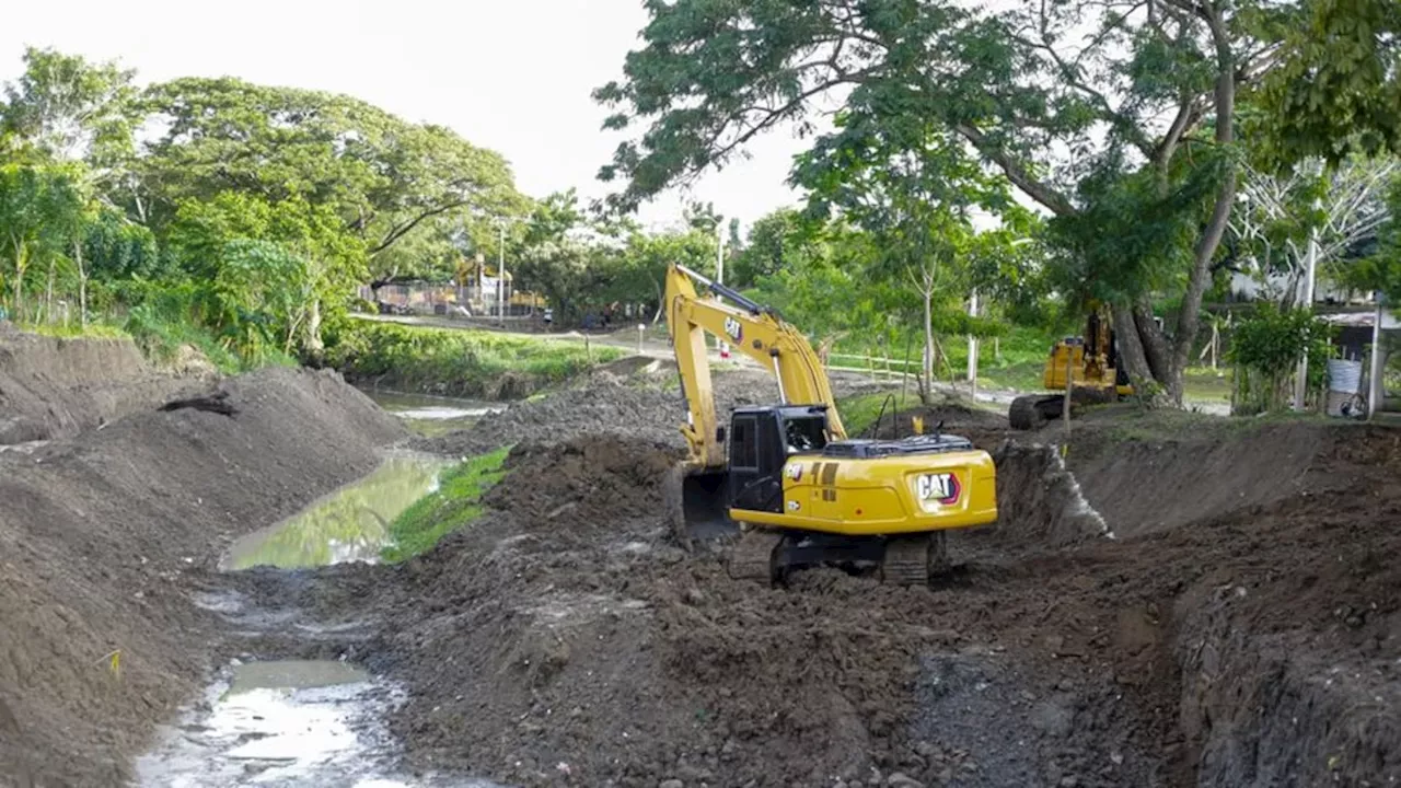 Inició la megaobra que transformará el Arroyo Grande de Corozal, en Sucre