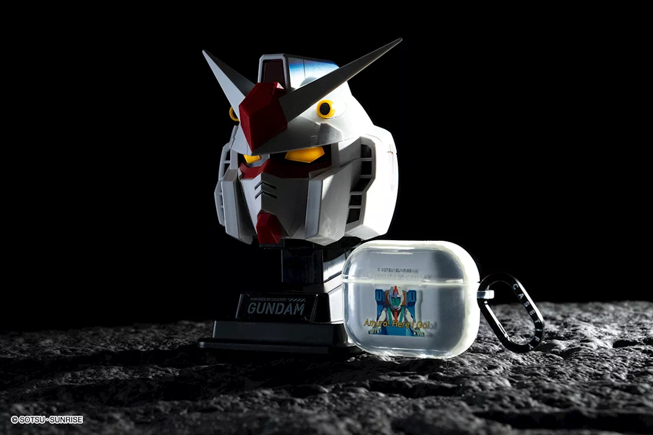 Casetify's latest AirPods case is a giant Gundam head