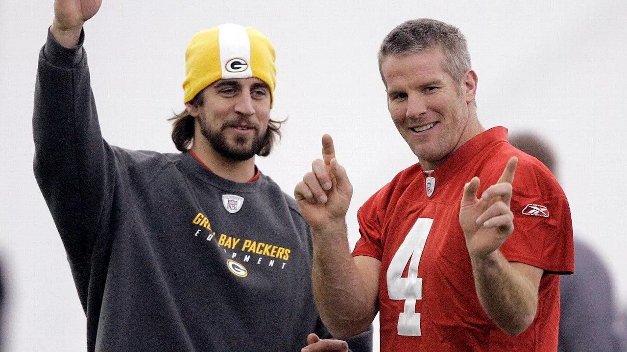 Parallels between Aaron Rodgers, Brett Favre's NFL careers