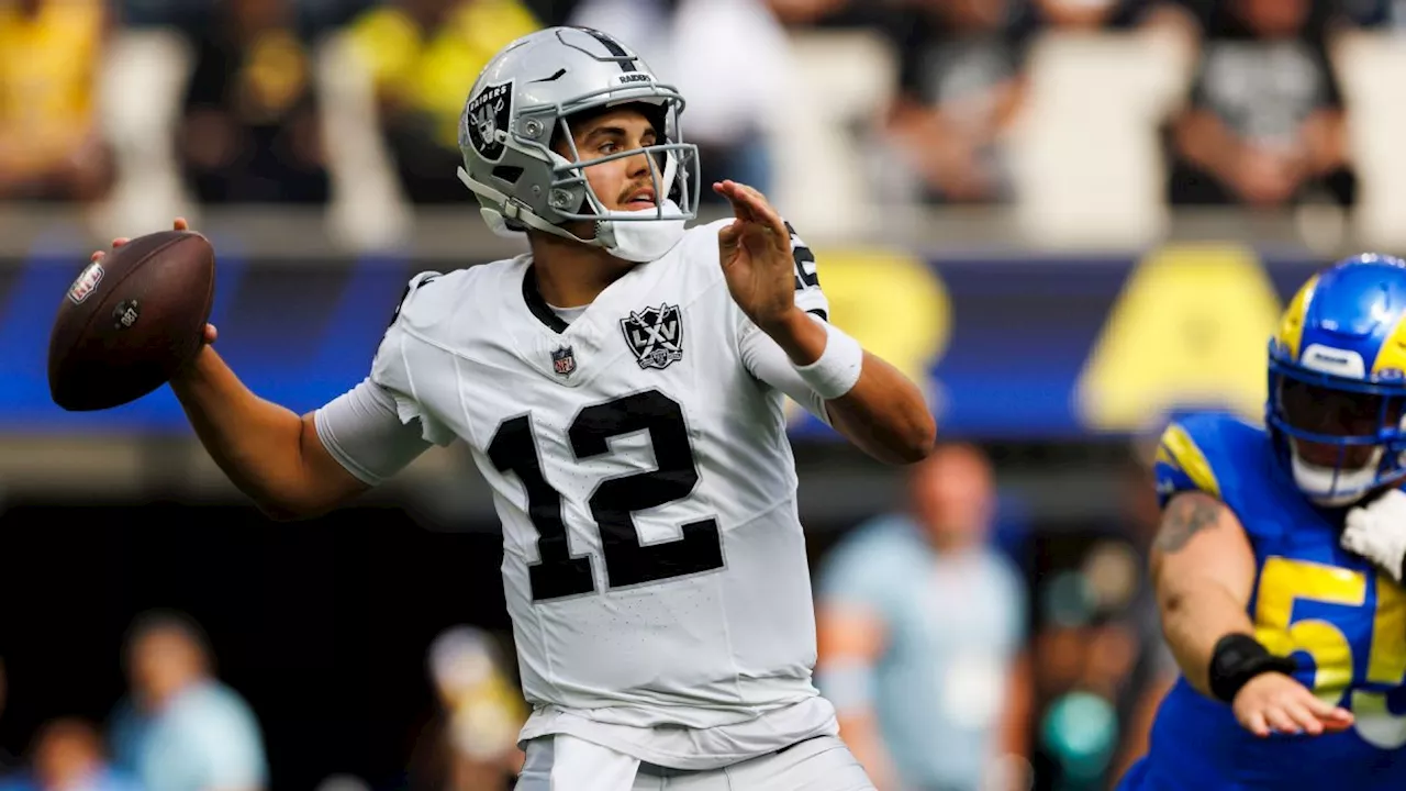 Raiders to start Aidan O'Connell at QB against Chiefs